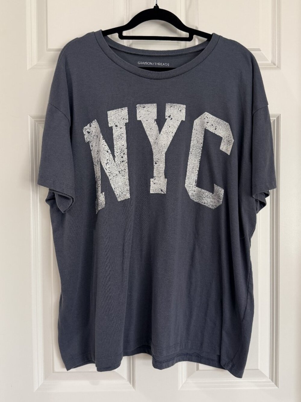 Women's NYC Short Sleeve Graphic T-Shirt - Size 2XL